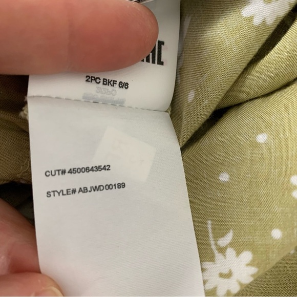 Billabong X The Salty Blonde In Bloom Dress Floral Calico Ruffle Beachy Boho - Picture 6 of 16